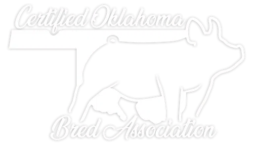 Certified Oklahoma Bred Association logo