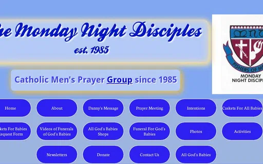 Monday Night Disciples EST 1985 logo
