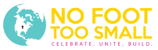 No Foot Too Small logo