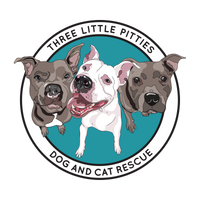 Three Little Pitties Rescue logo