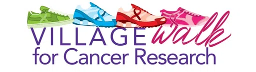 Village Walk for Cancer Research logo