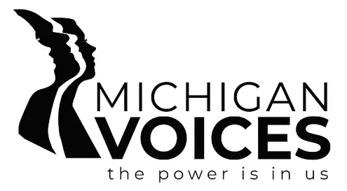 Michigan Voices logo