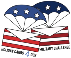 Holiday Cards 4 Our Military - NH Challenge logo