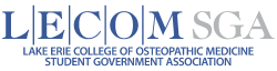 Lecom Student Government Association logo
