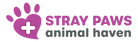 Stray Paws Animal Haven logo
