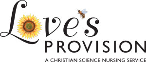 Loves Provision - a Christian Science Nursing Service logo