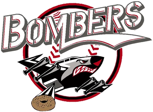 Bagel Bombers Baseball Association logo