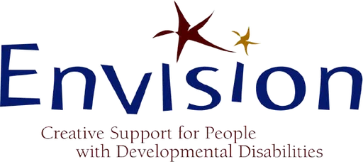 Envision Creative Support for Peopl E With Developmental Disabilities logo