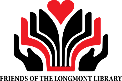 Friends of the Longmont Public Library logo