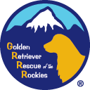 Golden Retriever Rescue of the Rockies logo