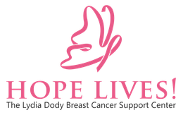 Hope Lives the Lydia Dody Breast Cancer Support Center logo