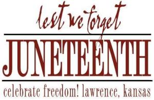 Lawrence Kansas Juneteenth Organization logo