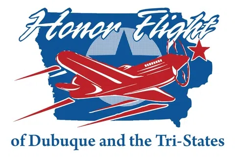 Honor Flight of Dubuque and the Tri States logo