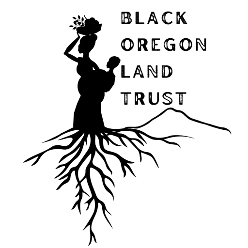 Black Oregon Land Trust logo