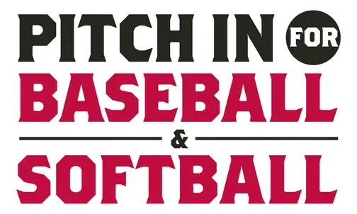 Pitch in for Baseball & Softball logo