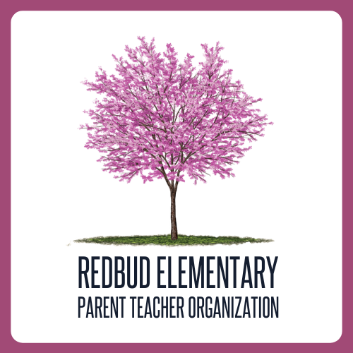 Redbud Elementary Parent Teacher Organization logo