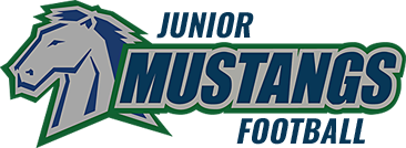 Mustang Youth Football Program logo