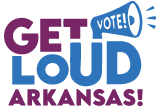 Get Loud Arkansas logo