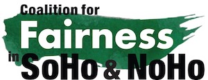Coalition for Fairness in Soho and Noho Inc logo