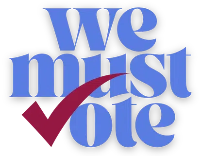 We Must Vote Inc logo