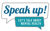 Speak up Lets Talk About Mental Health logo