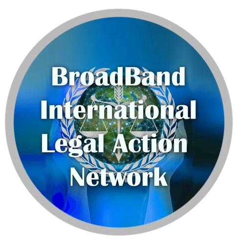 Broadband International Legal Action Network logo