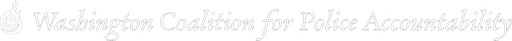Washington Coalition for Police Accountability logo