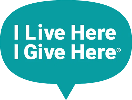 I Live Here I Give Here logo