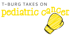 T-Burg Takes on Pediatric Cancer logo