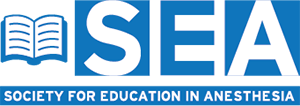 Society for Education in Anesthesia logo