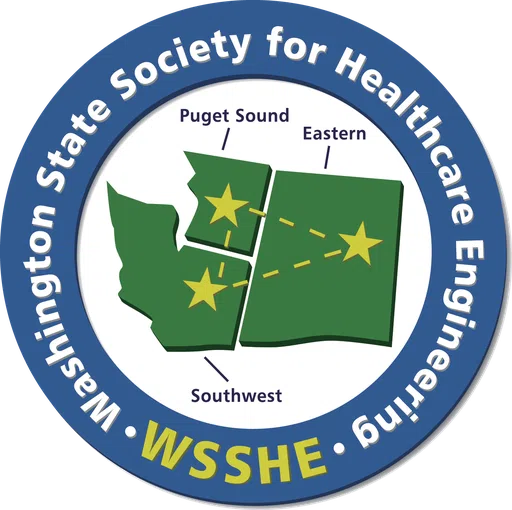 The Washington State Society for Health Care Engineering logo