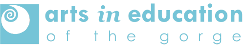 Arts in Education of the Gorge logo