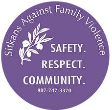 Sitkans Against Family Violence logo