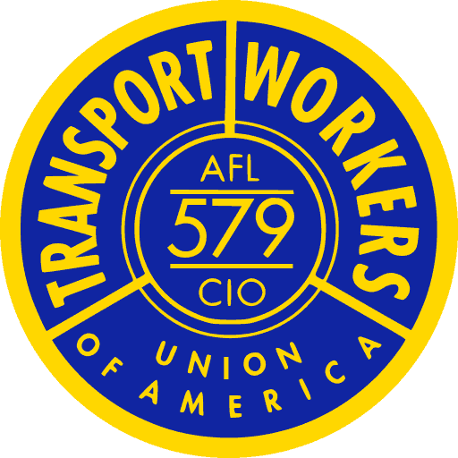Transport Workers Union of America Local 579 Aflcio logo
