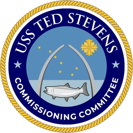 USS Ted Stevens Commissiong Committee logo