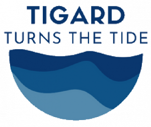Tigard TURNS the Tide Parent and Youth Group logo