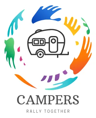 Campers Rally Together logo