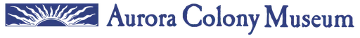 Aurora Colony Historical Society logo