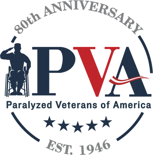 Paralyzed Veterans of America Spinal Cord Injury Education and T logo