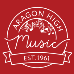 Aragon High School Music Boosters logo