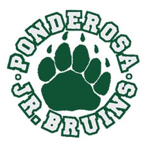 Ponderosa JR Bruins Youth Football-Cheer logo