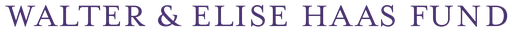 Walter and Elise Haas Fund logo