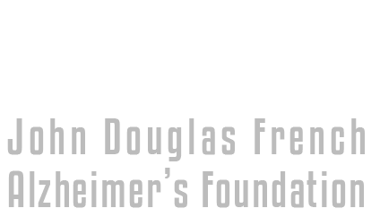The John Douglas French Alzheimers Foundation logo