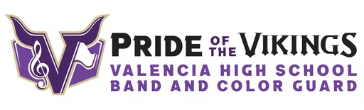 Valencia High School Band and Flag Boosters logo
