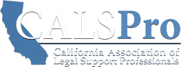 California Association of Legal Support Professionals logo